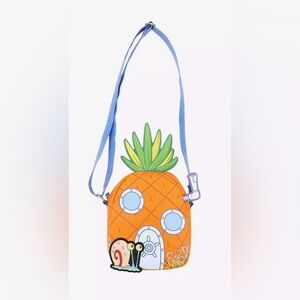 Bioworld SpongeBob SquarePants Pineapple House Figural Crossbody Bag BNWT